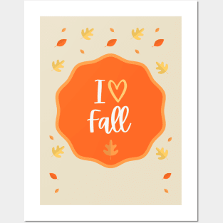 I love Fall Beautiful Design Posters and Art